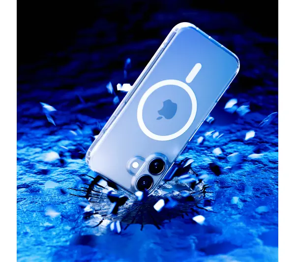 3mk Silicone MagCase do iPhone 16 Przezroczysty