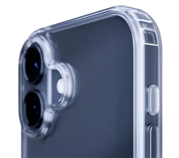 3mk Silicone MagCase do iPhone 16 Przezroczysty