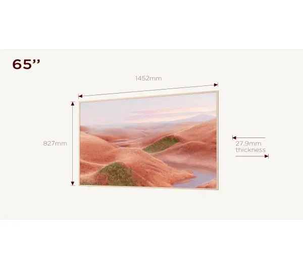 TCL NXTVision 65A300W 65" QLED 4K 144Hz Google TV Dolby Vision IQ Dolby Atmos HDMI 2.1 DVB-T2 - ⚡ EURO HIT CENOWY! ⚡ - Kup na Raty - RRSO 0%