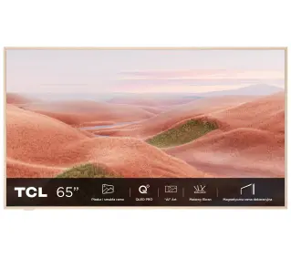 TCL NXTVision 65A300W 65" QLED 4K 144Hz Google TV Dolby Vision IQ Dolby Atmos HDMI 2.1 DVB-T2 - ⚡ EURO HIT CENOWY! ⚡ - Kup na Raty - RRSO 0%