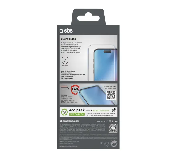 SBS TESCRGLIP1661P do iPhone 16 Pro