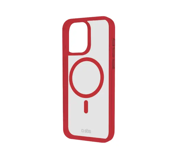 Etui SBS Mag Frame do Apple iPhone 16 Pro Max Czerwony