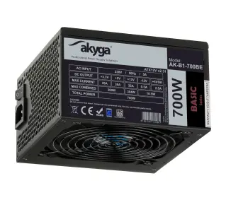 Akyga Black Edition AK-B1-700BE 700W Czarny
