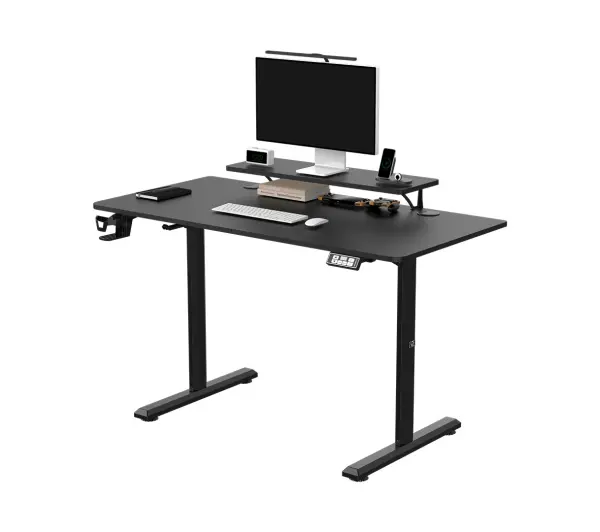 Ultradesk HIGHLANDER 120cm Regulacja wysokości Czarny - Kup na Raty - RRSO 0%