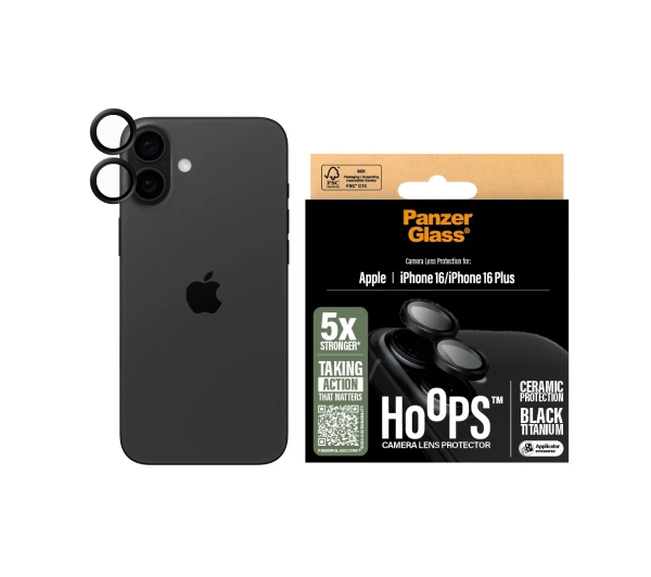 PanzerGlass Ceramic Lens Protector do iPhone 16