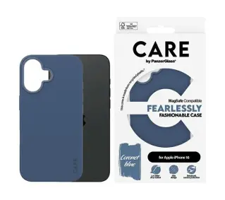 PanzerGlass Fashion Case MagSafe do iPhone 16 Niebieski