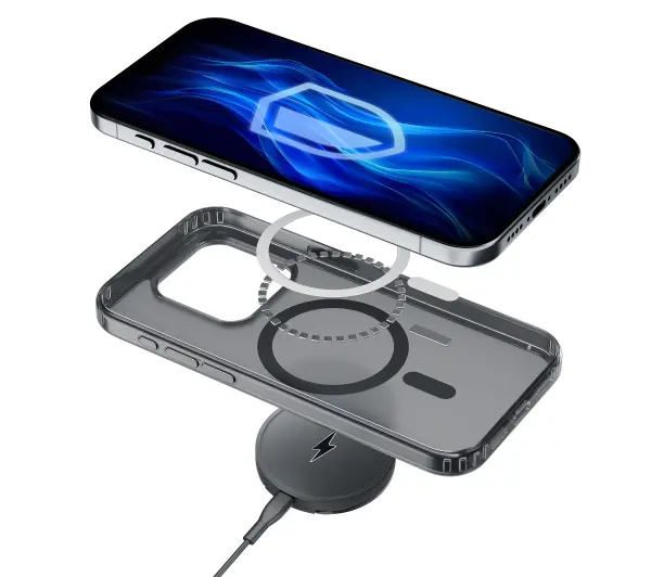 3mk Frosty MagCase do iPhone 15 Pro Czarny