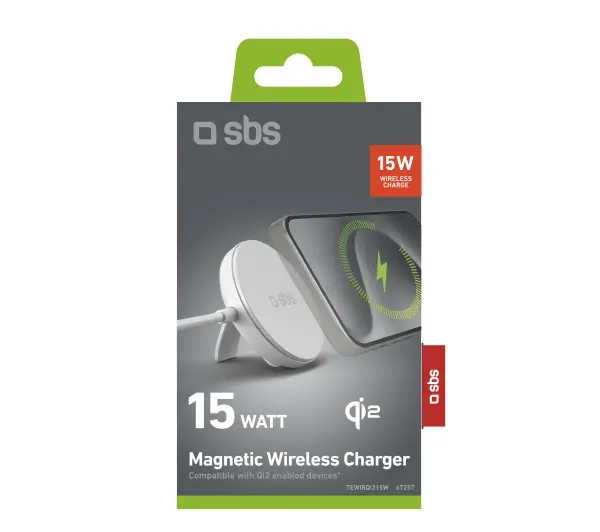 SBS MagSafe QI2 15W Biały