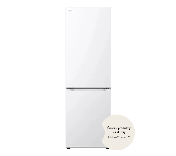 LG GBV21L0ESW Pełny No Frost 186cm Komora świeżości Biały - TRZECI -55%, ALBO 5-TY ZA 1ZŁ - Kup na Raty - RRSO 0%