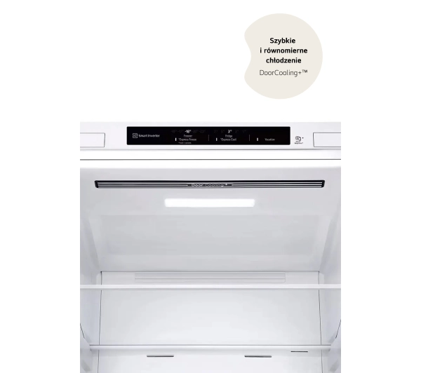 LG GBV21L0ESW Pełny No Frost 186cm Komora świeżości Biały - TRZECI -55%, ALBO 5-TY ZA 1ZŁ - Kup na Raty - RRSO 0%
