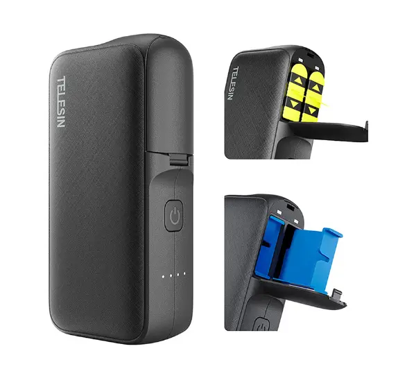 Telesin z powerbankiem Telesin do kamer GoPro Hero 11/10/9