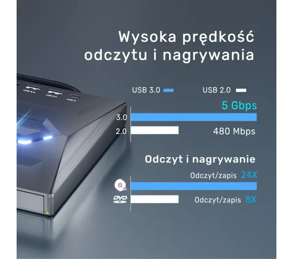 Unitek T1037A01 Czarny