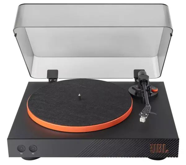 JBL Spinner BT Ręczny Napęd paskowy Bluetooth Czarny-pomarańczowy