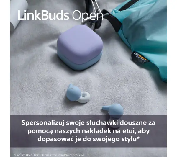 Sony Case Cover do LinkBuds Open Zielony