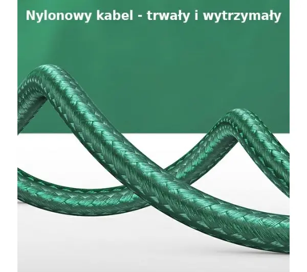 USAMS USB do microUSB 2A 1,2m Zielony