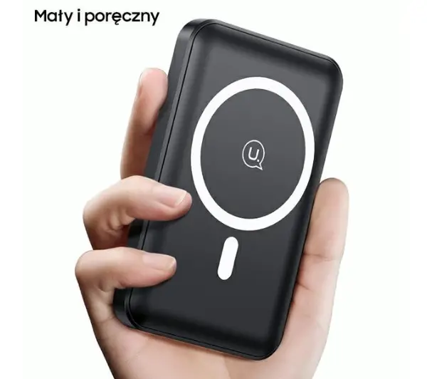 USAMS PB64 10000mAh PD 20W Czarny