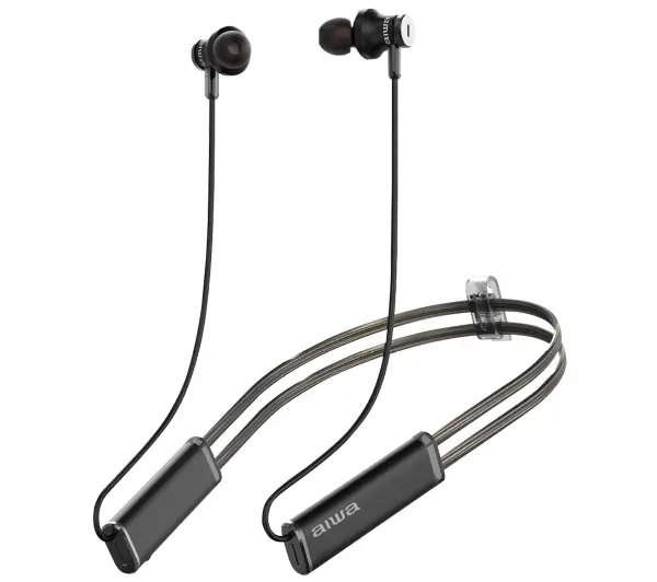 Aiwa ESTBTN-880 Dokanałowe Bluetooth 5.0 Czarny