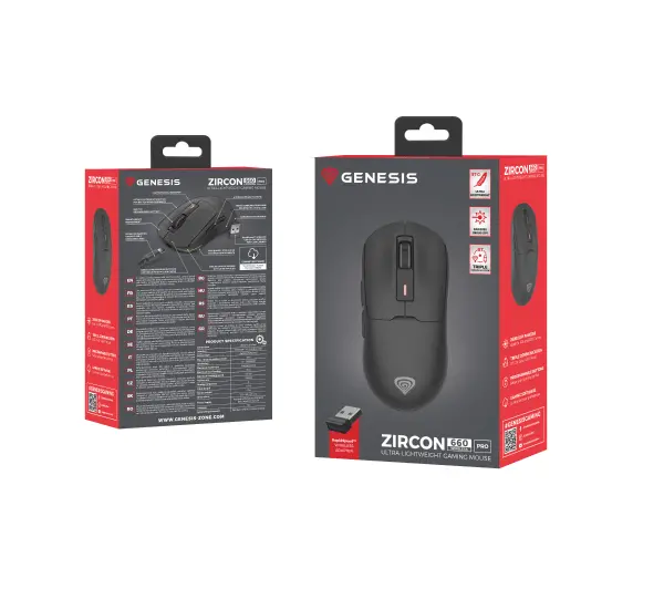 Genesis Zircon 660 Pro Czarny