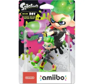 Nintendo Amiibo Splatoon - Inkling Boy Green