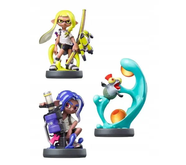 Nintendo Amiibo Splatoon - Octoling 3 Pack Inkling Smallfry