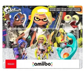 Nintendo Amiibo Splatoon - Octoling 3 Pack Inkling Smallfry