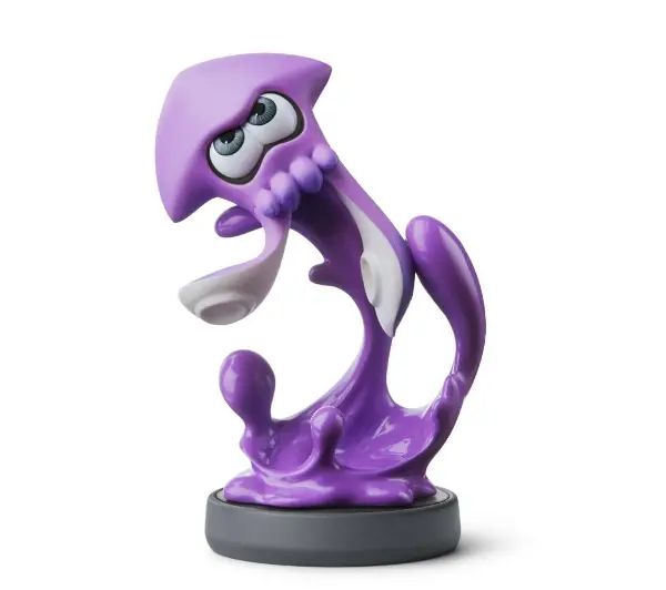 Nintendo Amiibo Splatoon - Inkling Squid Neon Purple