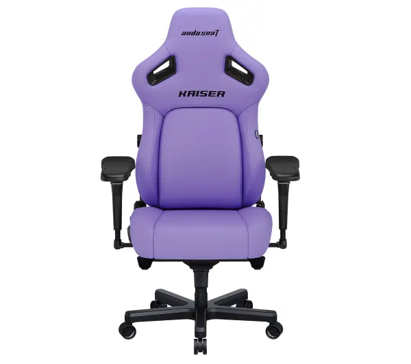Anda Seat Kaiser 4 L Gamingowy do 120kg Skóra Eco Fioletowy - Kup na Raty - RRSO 0%