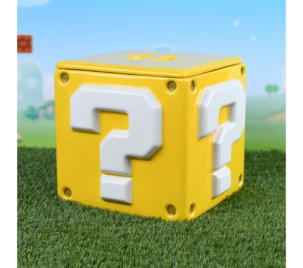 Pyramid GP85521 Ceramiczny Super Mario (Question Mark Block) Cookie Jar
