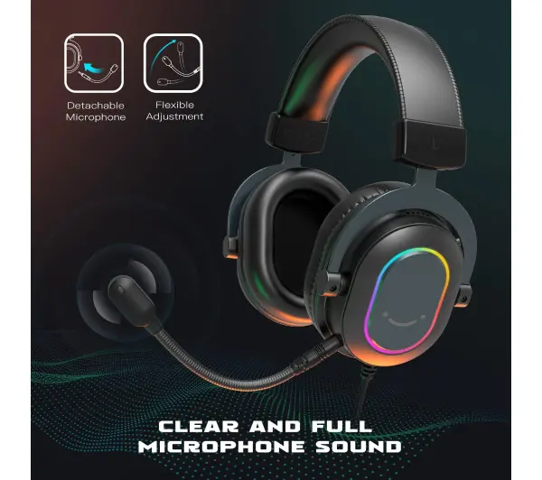 Fifine AmpliGame H6 Nauszne Czarny