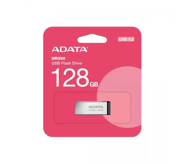 Adata UR350 128GB USB 3.2 Czarno-srebrny