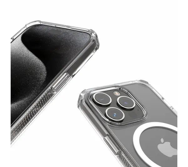 Hama Extreme Protect MagCase D3O iPhone 16 Pro Przezroczysty