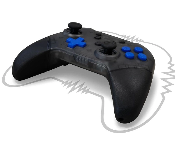 Armor3 NuChamp Wireless Game Controller LED do Nintendo Switch Bezprzewodowy Szary