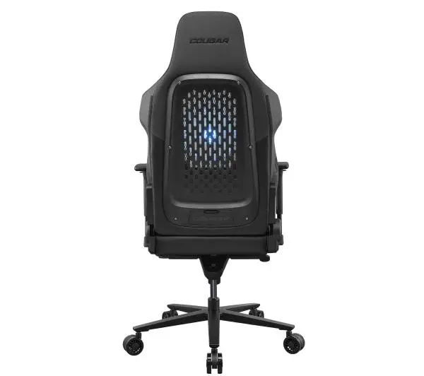 Cougar NxSys Aero Black Gamingowy do 160kg Skóra PVC Tkanina Czarny + mysz Airblader - Kup na Raty - RRSO 0%