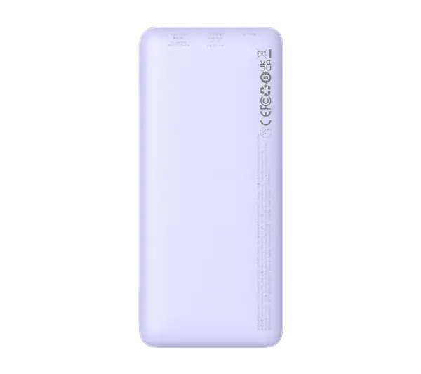 Baseus P10022801513-00 Airpow 10000mAh 20W Fioletowy - ⚡ EURO HIT CENOWY! ⚡