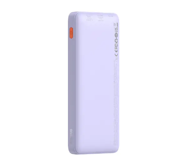 Baseus P10022801513-00 Airpow 10000mAh 20W Fioletowy - ⚡ EURO HIT CENOWY! ⚡