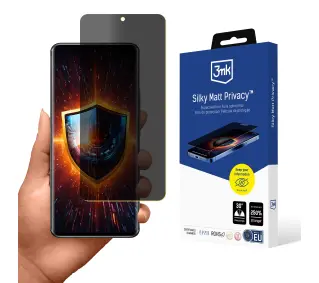 3mk Silky Matt Privacy do Redmi Note 14 Pro+