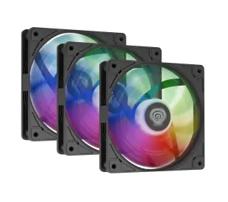 Genesis Oxal ARGB 120mm 3szt. Czarny