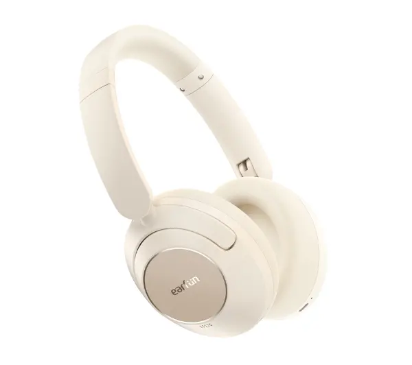 Earfun Wave Pro Nauszne Bluetooth 5.0 Beżowy