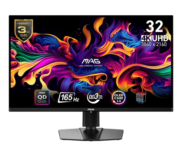 MSI MAG 321UP QD-OLED 32" 4K 165Hz 0,03ms Gamingowy