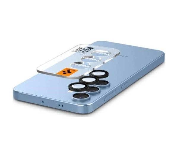 Spigen TR EZ FIT Camera Protector 2szt do Galaxy S25 Plus Czarny