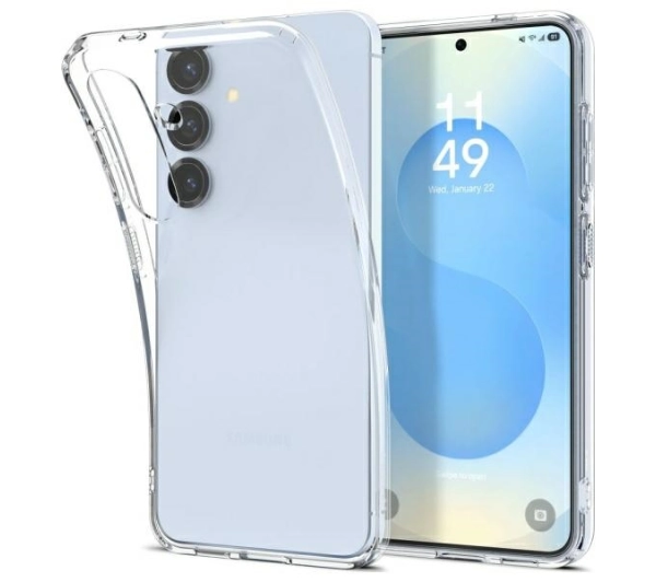 Spigen Liquid Crystal do Galaxy S25 Ultra Przezroczysty