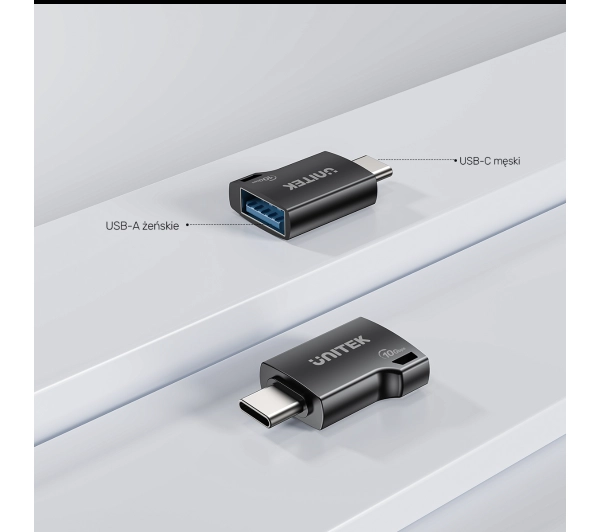 Unitek A1048ABK01 USB-C do USB-A 10Gbps