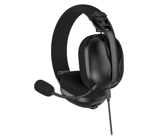 Hator Hyperpunk 3 USB ESH10 Nauszne Czarny