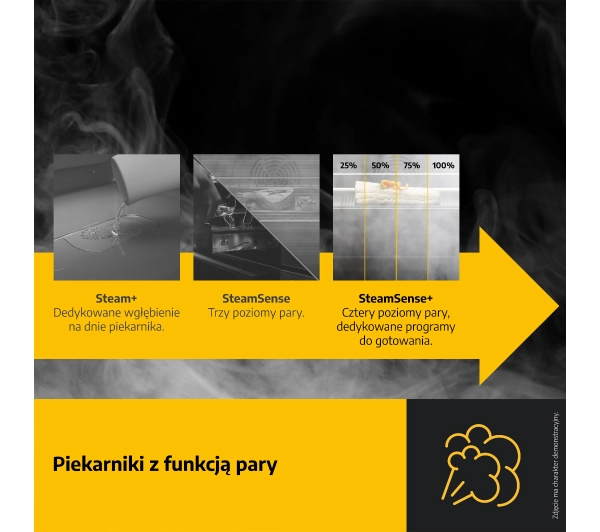 Whirlpool WOI7P8FHT1SBA Funkcje AI Pizza 310C Termoobieg Termosonda AirFry Czarny - Kup na Raty - RRSO 0%