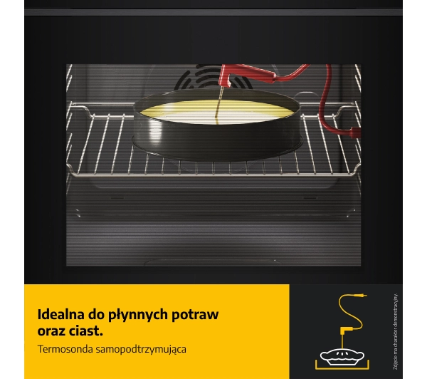 Whirlpool WOI7P8FHT1SBA Funkcje AI Pizza 310C Termoobieg Termosonda AirFry Czarny - Kup na Raty - RRSO 0%