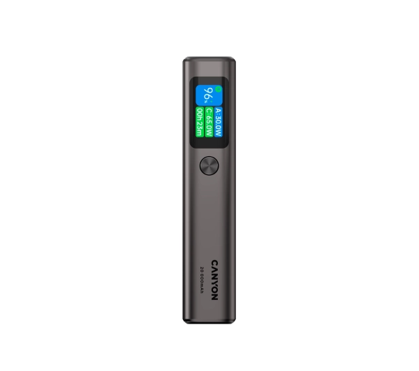 Canyon OnPower 230 TFT 20000mAh PD 130W Grafitowy