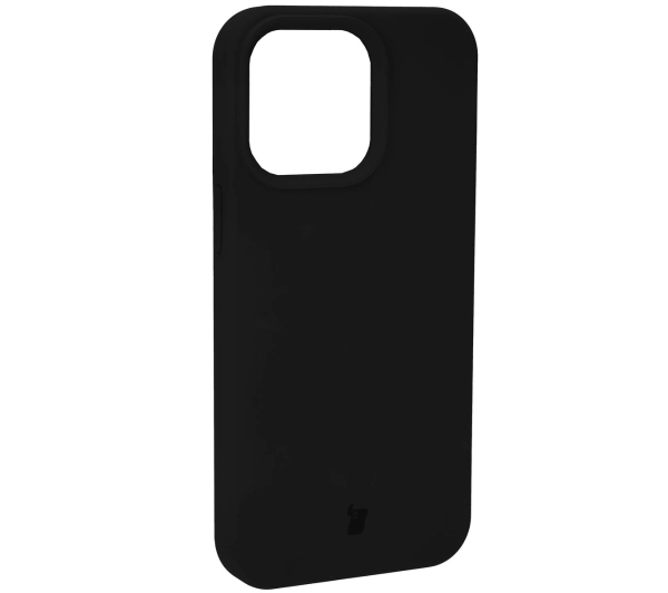Bizon Silikonowe Soft do iPhone 15 Pro Max Czarny