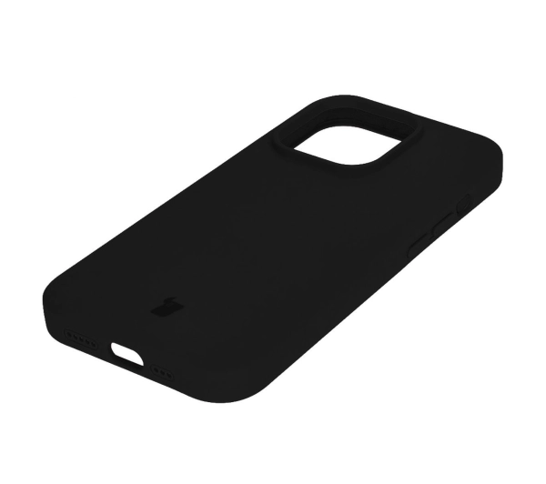 Bizon Silikonowe Soft do iPhone 15 Pro Czarny