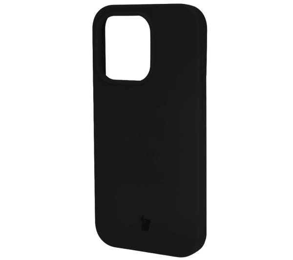 Bizon Silikonowe Soft do iPhone 15 Pro Czarny