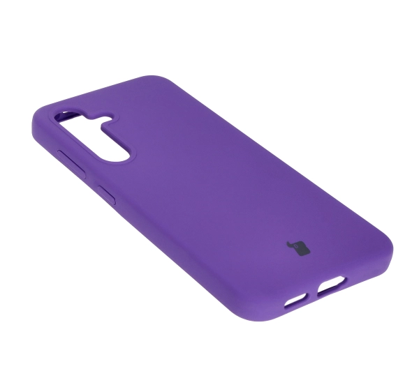 Bizon Silikonowe Soft do Galaxy S24 Fioletowy